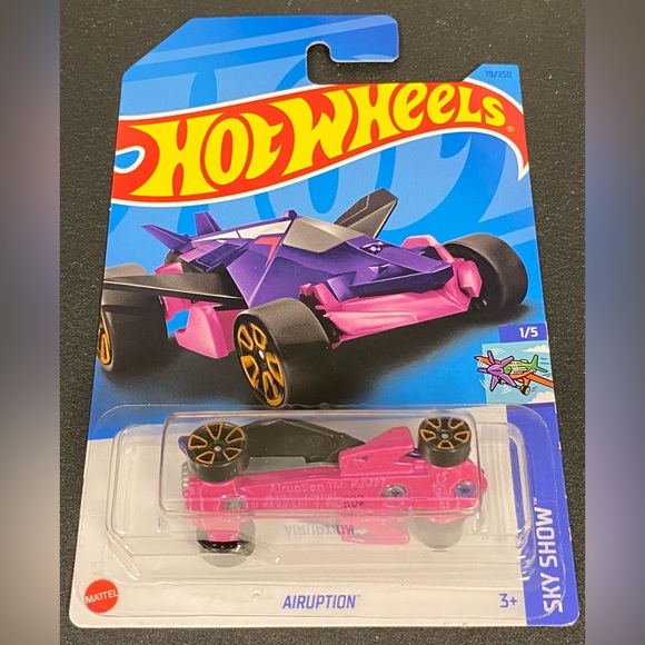 β
 π 4/20 π NEW 2023 MATTEL HOT WHEELS 1/5 HW SKY SHOW AIRUPTION #19/250 - Picture 3 of 3